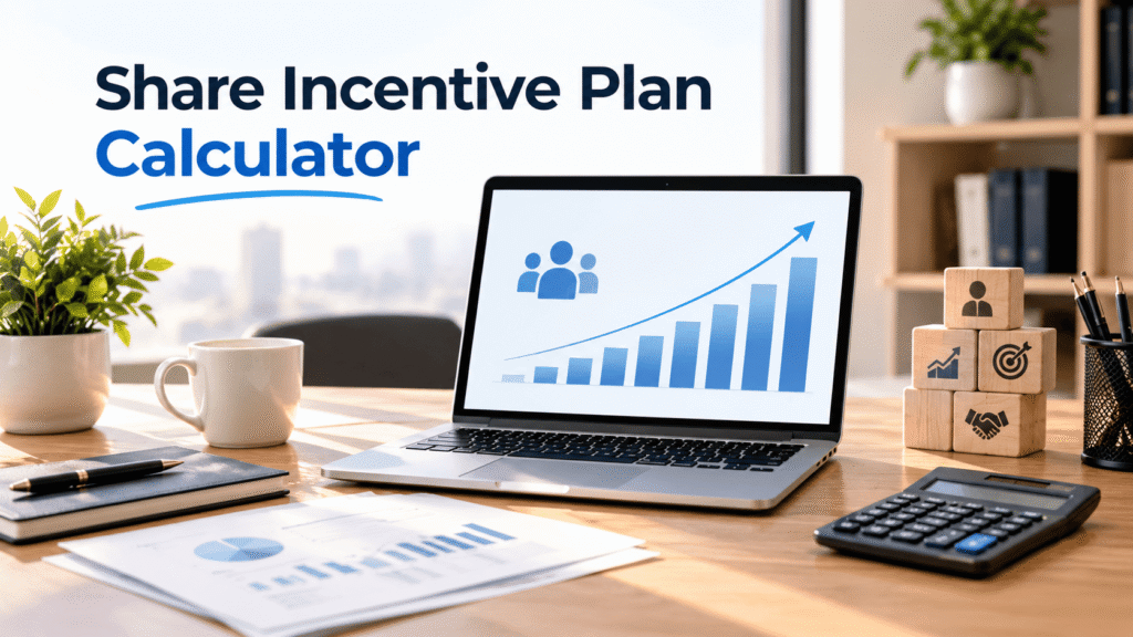 Share Incentive Plan Calculator for estimating employee share incentives